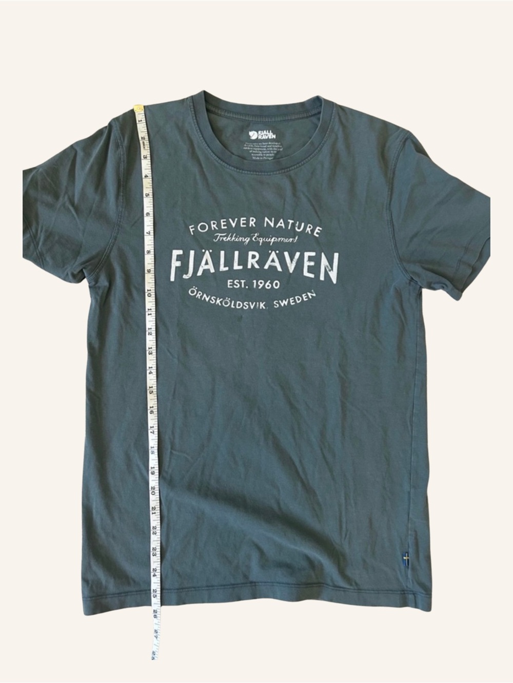 Fjällräven Men's Forever Nature Short Sleeve Tee - Green Men’s Medium - Picture 5 of 9